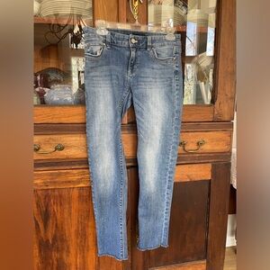 White House Black Market Slim Crop 0 Denim Jeans